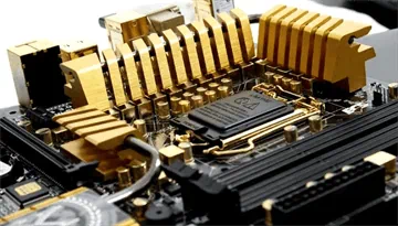 Gold powder coating